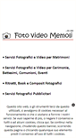 Mobile Screenshot of fotovideomemoli.com